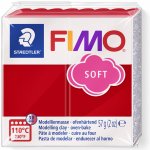 Fimo Staedler soft tmavě červená 57g – Zboží Mobilmania