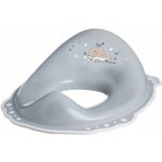 Maltex Redukce na WC s úchyty Velrybka Minimal satin blue – Zboží Dáma