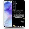 Pouzdro a kryt na mobilní telefon Samsung Picasee Ultimate Case Samsung Galaxy A55 5G Kazma MĚLI BYSTE SE DO TOHO PUSTIT