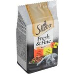 Sheba Fresh & Fine Hovězí a Kuřecí ve šťávě 6 x 50 g – Zboží Mobilmania