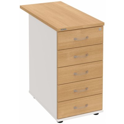 Hobis K 35 C P 80 5 zásuvek podél 80 cm dub bílá – Hledejceny.cz