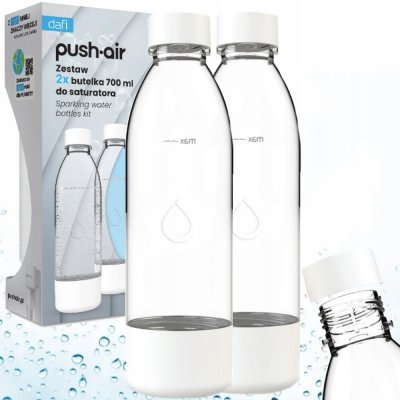 DAFI PushAir láhev pro saturátor 2 x 0,7 L bílá – Hledejceny.cz