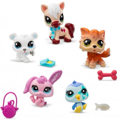 TM Toys Littlest Pet Shop LPS Set zimních zvířátek 5 ks – Hledejceny.cz