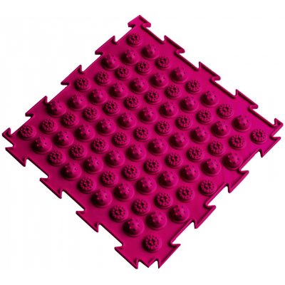 Ortodon masážní ortopedická podložka akupunktura měkká Růžová – Zboží Mobilmania