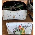 Alex Clark pouzdro na brýle AC Crazy dog lady – Sleviste.cz