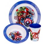 STOR Jídelní sada Avengers Rolling thunder 3 ks – Zboží Dáma