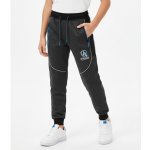 KUGO zateplené tepláky dětské GK8651 Tmavě šedá – Zboží Dáma