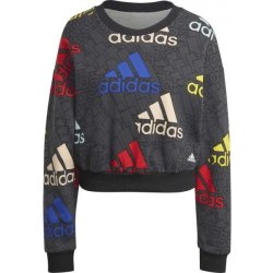 adidas BLUV Sweatshirt dámská mikina tmavě šedá