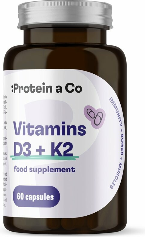 Protein&Co. Vitamin D3 + K2 60 tablet