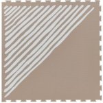 TODDLEKIND Prettier Hrací podložka Puzzle Sandy Lines Stone 120 x 180 cm – Zboží Dáma