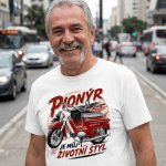 Striker tričko pionýr je můj životní styl bílá – Zboží Mobilmania