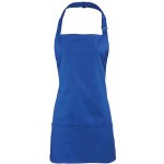 Premier Workwear Colours Gastro zástěra 2v1 PR159 Royal Pantone 7687C 60x62cm – Hledejceny.cz
