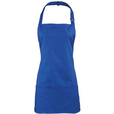Premier Workwear Colours Gastro zástěra 2v1 PR159 Royal Pantone 7687C 60x62cm – Hledejceny.cz