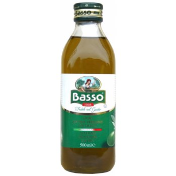 Basso Panenský olivový olej 0,5 l