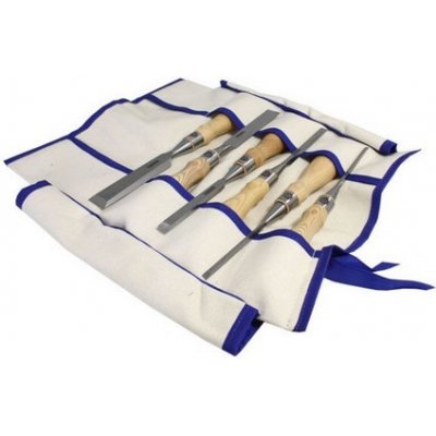 Narex Bystřice Sada plochých dlát v kapsáři, RICHTER 1/8"-1/4"-3/8"-1/2"-3/4"-1" - NB8638-51 – Sleviste.cz