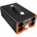 HOULI Power Inverter 24V/230V, 3000W/6000W, čistá sinusoida, 4 zásuvky HPGC0030U – Zbozi.Blesk.cz