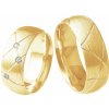 Prsteny Aumanti Snubní prsteny 45 Zlato 7 žlutá