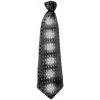 Kravata Párty kravata LED černá