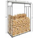 Design-Shop 130x70x185 cm hliník – Zboží Dáma