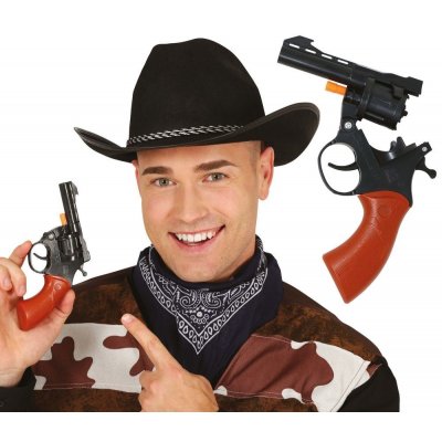 Ptákoviny CB Kovbojská pistole na kapslíky 18cm – Hledejceny.cz