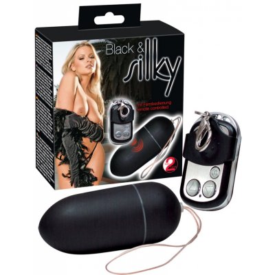 You2Toys Bezdrátové vibrační vajíčko Black and Silky – Sleviste.cz