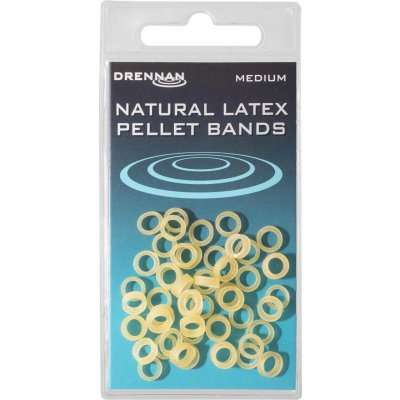 Drennan peletové kroužky Natural Latex Pellet Bands Medium – Sleviste.cz