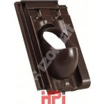 HPI Plastová prostupová taška pro krytinu Tondach TRF 12 Hranice posuvná průměr průchodu 100 mm typ červenohnědá 1 ks – Zbozi.Blesk.cz