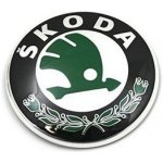 Znak ŠKODA 80mm černá zelená 1U0853621C MEL 1U0853621 1U0853621C – Zbozi.Blesk.cz