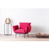 Křeslo Atelier del Sofa Wing Chair Jax Solo Dark Red GR105