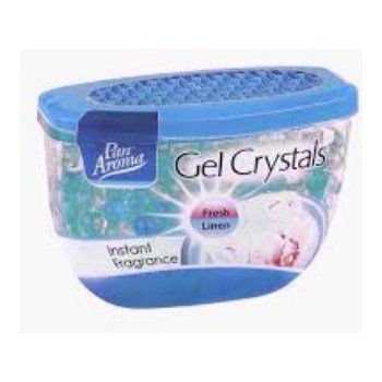 Pan Aroma gel Crystals Fresh Linen gelový osvěžovač vzduchu 150 g