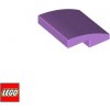 LEGO® doplněk LEGO® 15068 STŘECHA ZAOBLENÁ 2x2 Tmavě-Levandulová