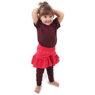 Jožánek dívčí dětská sukně lososově růžová – Zboží Mobilmania