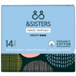 & Sisters Organické tampóny silné 14 ks – Sleviste.cz