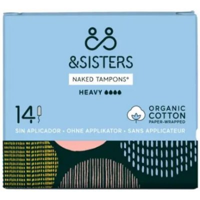 & Sisters Organické tampóny silné 14 ks – Sleviste.cz