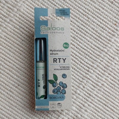 Saloos Bio Hydratační sérum na rty Borůvka 7 ml – Zboží Dáma
