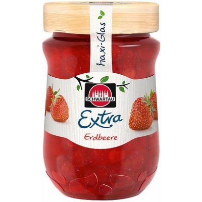 Schwartau extra maxi Erdbeere 600 g – Zboží Dáma