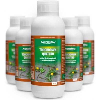 AgroBio Touchdown Quattro 5 x 1 l – Zbozi.Blesk.cz