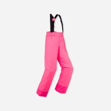 WEDZE 100 Dětské lyžařské kalhoty růžové