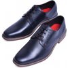 Pánská polobotka Lambretta Derby Shoe Black