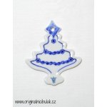 Cibulák Dubí Vánoční ozdoba stromeček cibulový porcelán 18301 – Zboží Dáma
