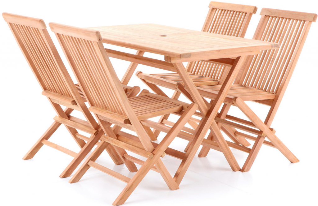 VeGA TEAK POHODA SET 4