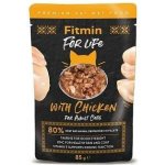 Fitmin For Life Cat Kuřecí 85 g – Sleviste.cz