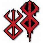 Berserk Samolepka mark of sacrifice – Zboží Živě