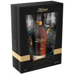 Ron Zacapa Centenario Solera 23y 40% 0,7 l (dárkové balení 2 sklenice) – Zboží Dáma