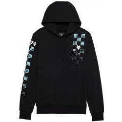 Fox W Check It Fleece Po black