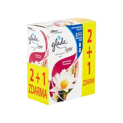 Glade by Brise One Touch Japonská zahrada náhradní náplň 10 ml - 3 ks – Zbozi.Blesk.cz