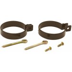 Marley Objímka pro okapový svod DN 75 hnědá 2 ks – Sleviste.cz