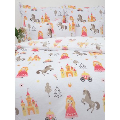 MKLuzkoviny.cz Povlečení mikroplyš Exclusive Kouzelné království 140x200 70x90 – Zboží Dáma
