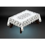 MyBestHome Žakárový ubrus Alice bílá 160x120cm – Zboží Dáma