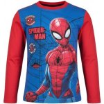 DIFUZED chlapecké bavlněné tričko s dlouhým rukávem Spiderman MARVEL červená – Sleviste.cz